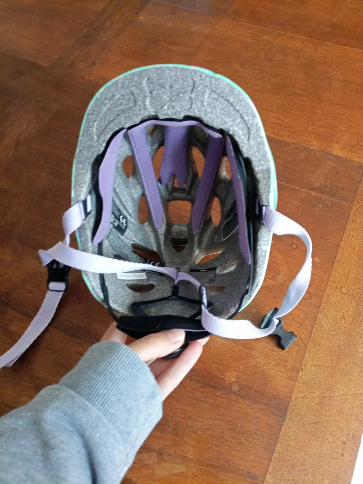 Capacete de bicicleta infantil tamanho 44-50cm – photo 5